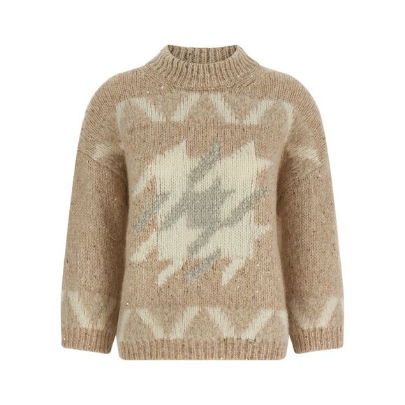 Peserico Women 'Punto Luce' Embroidery Sweater - Picture 1 of 4